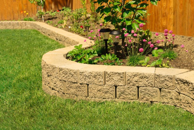 Stone Edging Installation